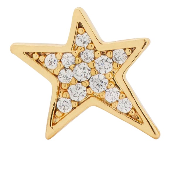 KATE SPADE Pave Star Stud Earrings NWT - Picture 3 of 9
